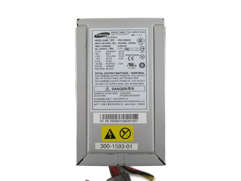 Sun 300-1583 360 Watt AC Input Power Supply  SB1500Red