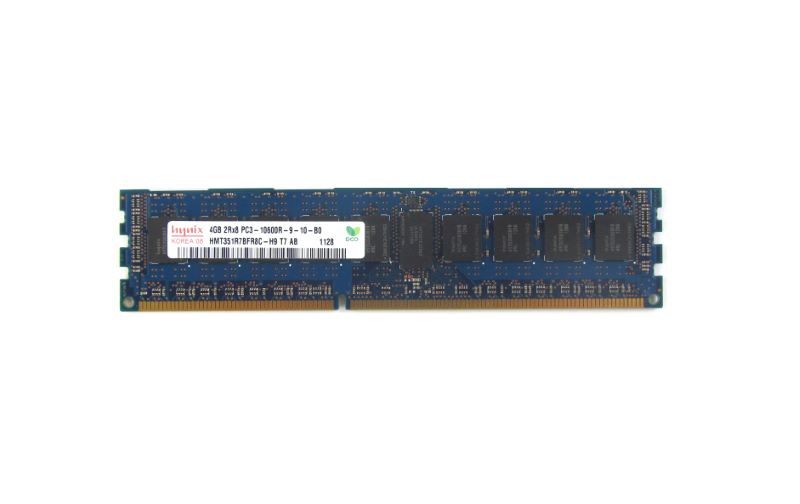 Hynix HMT351R7BFR8C-H9 4GB PC3L 10600R 2RX8 Memory DIMM