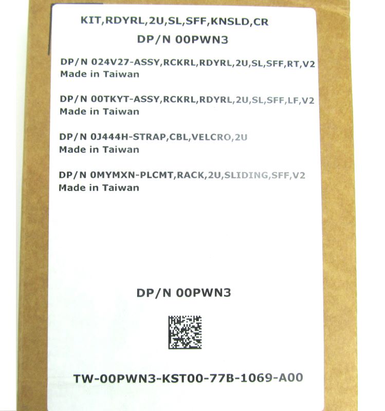 Dell 0PWN3 R510/515/520/720/730/820/720XD/730XD/430XD RAIL KIT