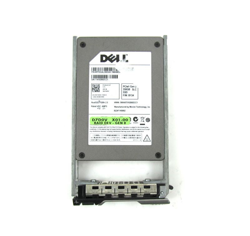 Dell D7D0V 350GB SSD SLC PCIE G2