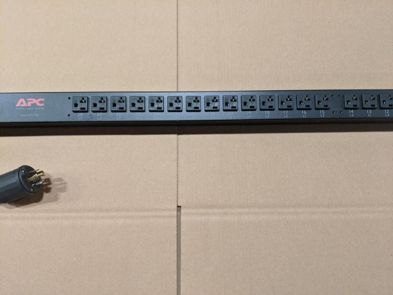 APC AP7562 Basic Rack PDU 120V Zero U 42x NEMA 5-20R Output Connections