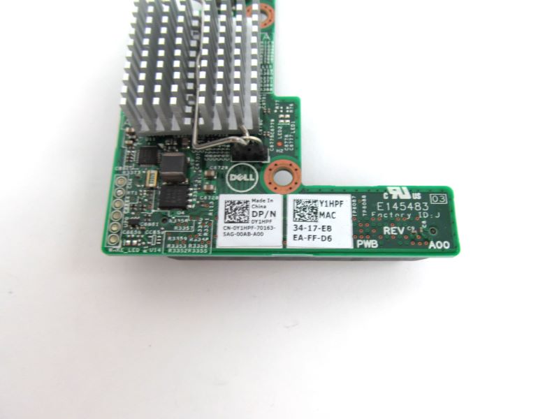 Dell Y1HPF 10Gb LOM Riser Card for Poweredge FC430