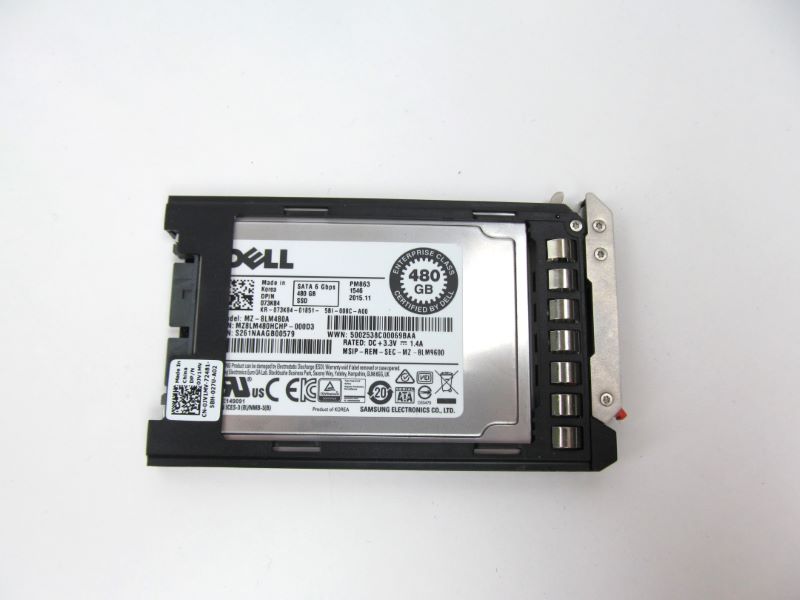 Dell 73K84-FC630 480GB SATA 6 Gbps SSD Solid State Drive with FC630 FC430 Tra