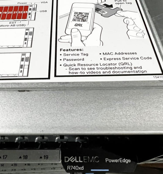 Dell R740XD-SFF R740xd Base Server 24x 2.5" 0x0