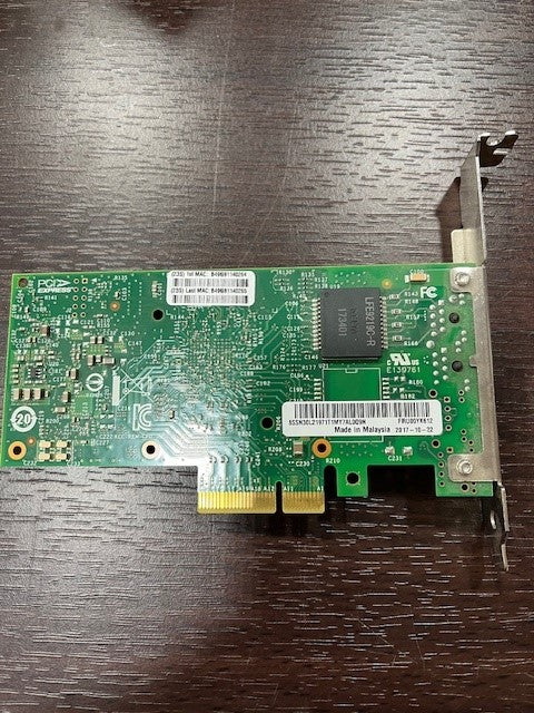 LENOVO 00YK612-FH I350-T2 1GB 2-PORT RJ45 ETHERNET HBA