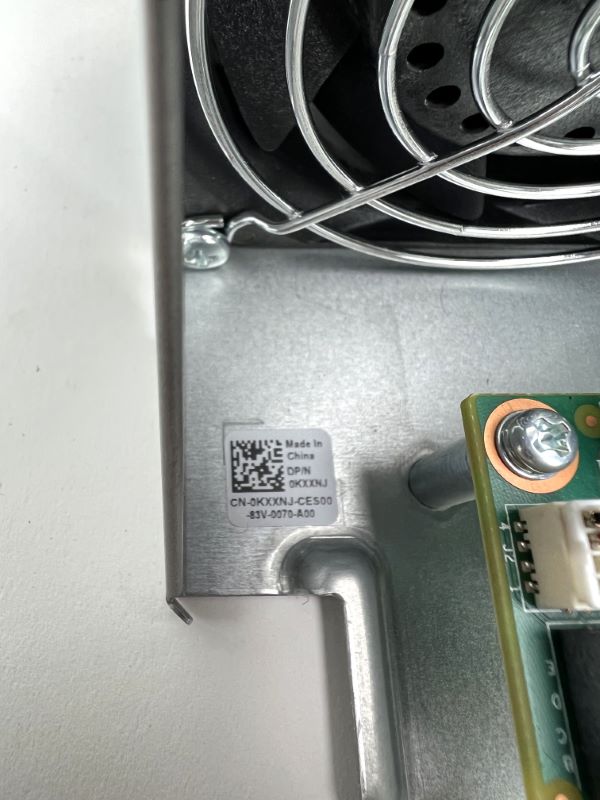 Dell KXXNJ Fan Module Normal Airflow I/O to PSU for S6100-ON Switches