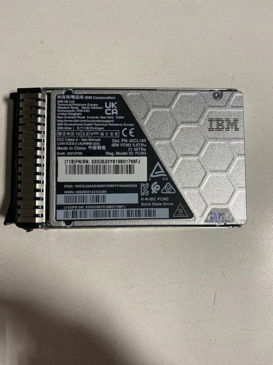 IBM 02CL184 IBM 5200 HDD 9.6TB FCM2 SSD 03Gu532/03GH766
