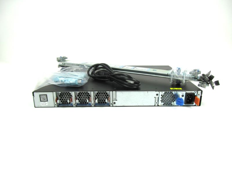 Dell S3048-ON-RA 48-Port 1Gbe 4x10GbE SFP+ Reverse Air Switch 2x AC,Rails,OS9