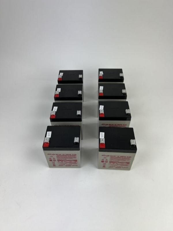 NEW NPX-25 Lead Acid Battery Kit of 8 for APC SMT3000R UPS 1Yr Wrnty NPX-25T