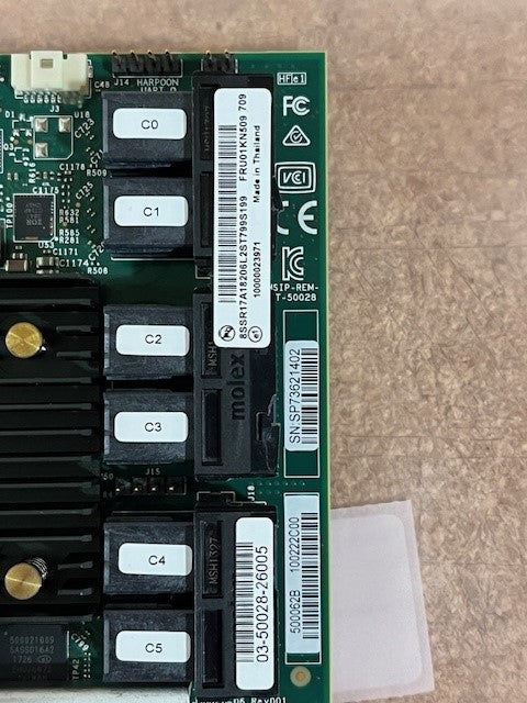 LENOVO 7Y37A01086 930-24i 4GB FLASH PCIe 12GB RAID ADAPTER