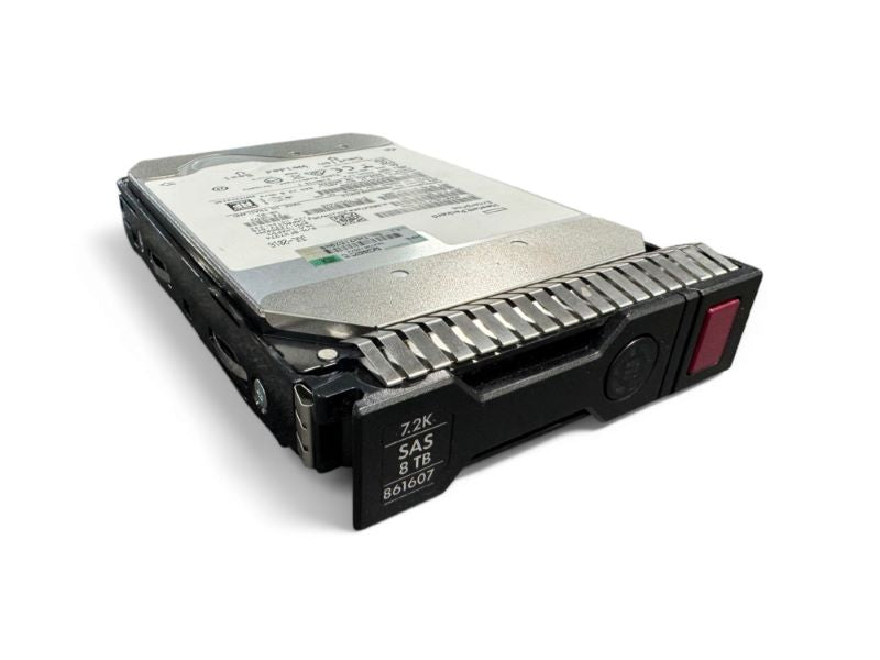 HP 861607-001 8TB 12G 7.2K LFF SAS SC 512E DSD