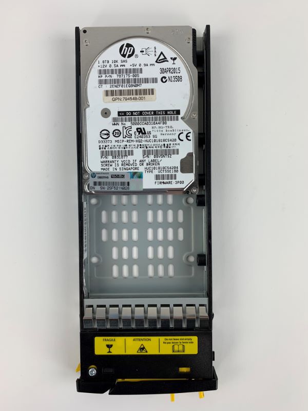 HP 794549-001 3PAR 1.8TB 10K 12GB SAS