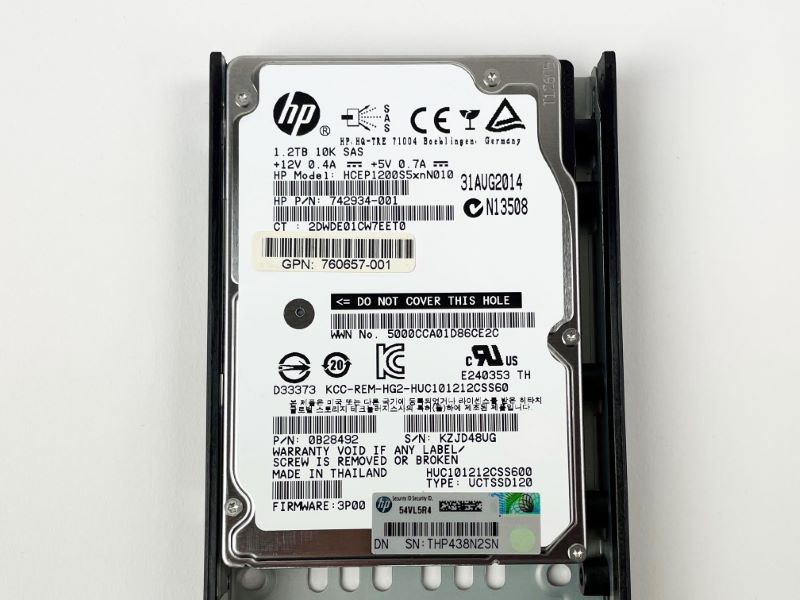 HP 761928-001 3PAR 1.2TB SAS 10K – Vibrant Technologies