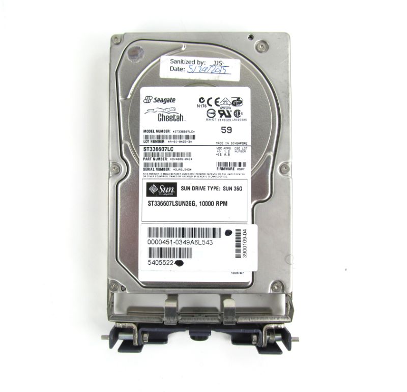 Sun 540-5522 (XTA-3310-36GB-10K) 36.4GB 10K USCSI HDD