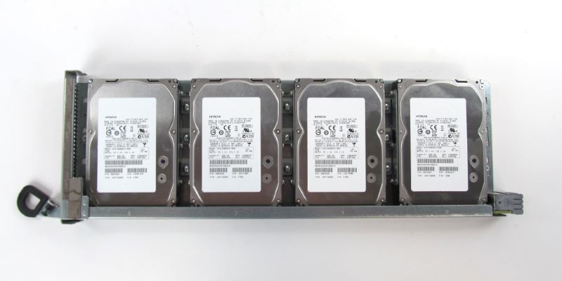 HP 970-200097 3PAR 4x 600Gb FC LFF Drive Magazine