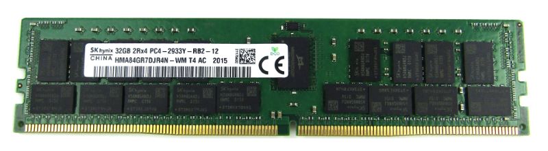 Dell 8WKDY 32GB 1X32GB PC4-23400R 2RX4 DIMM