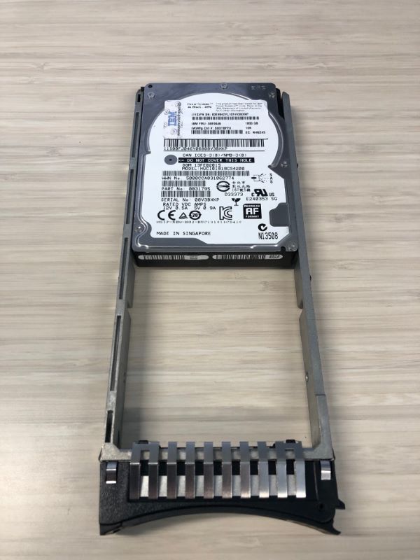 IBM ESFT 1.8TB 10K RPM SAS SFF-2 HDD 4K Block (4096) (AIX/Linux)