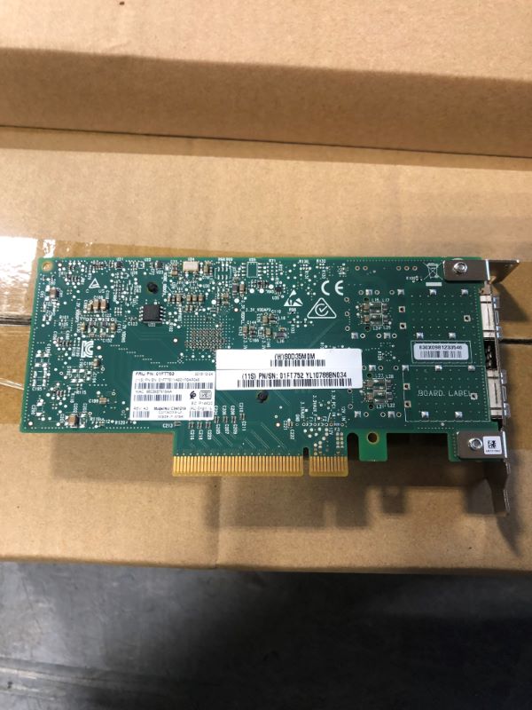 IBM EC2T PCIe3-(x8)-2-port-10/25GbE-NIC&RoCE-SFP28-SR-ADT-LP