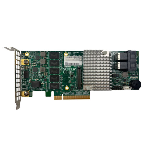 Supermicro AOC-S3108L-H8iR-16DD 8port 12GB SAS/SATA LP Adapter