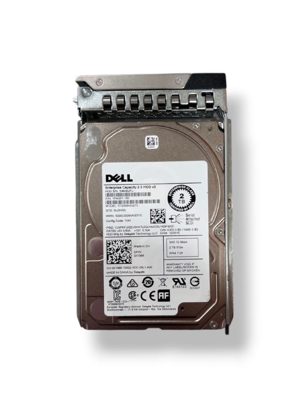 Dell 1FM201-150 2TB 7.2K SAS 2.5 12G ST2000NX0273
