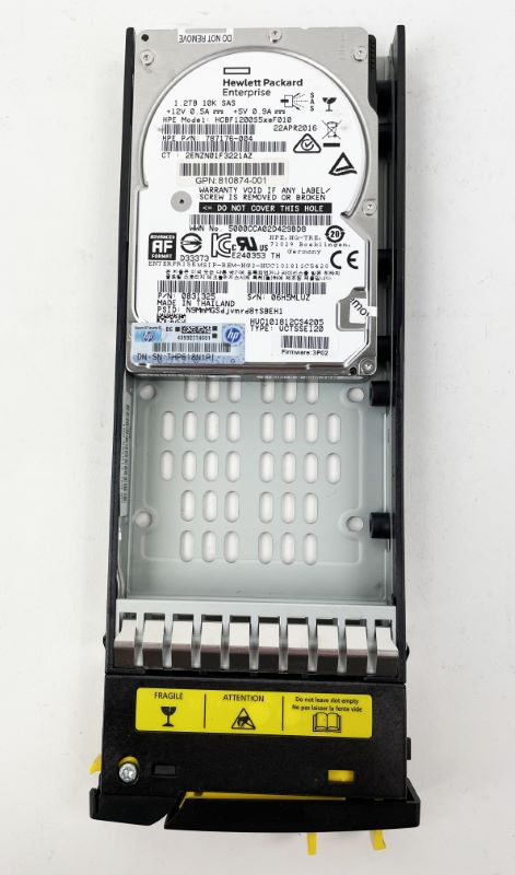 HP 810762-001 3PAR 8000 1.2TB SAS FIPS 140-2 12GB/S 10K