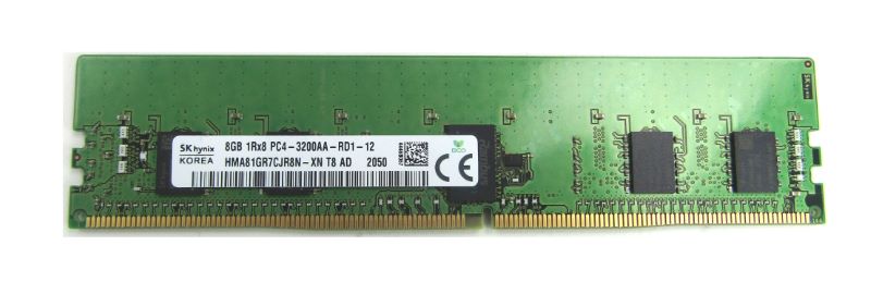 Dell 6VDNY 8GB PC4-25600AA DDR4-3200 1RX8 ECC