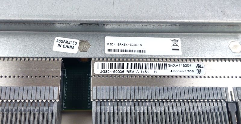 JUNIPER SRX5K-SCBE ENHANCED SWITCH CONTROL BOARD