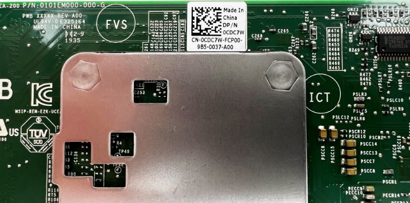 Dell CDC7W NVME DRIVE EXPANDER CARD