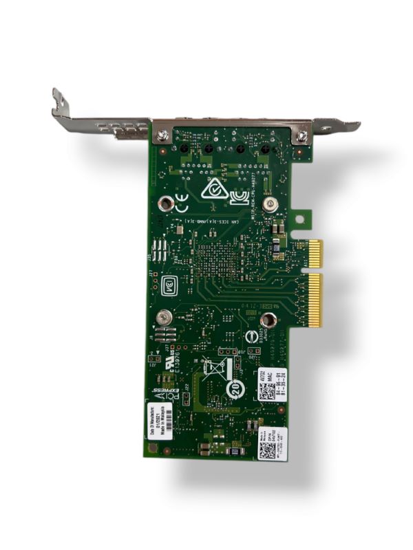 Dell 4V7G2 Intel X550-T2 10gbe Dual Port Converged Network Adapter.