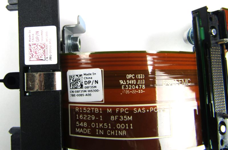 Dell 6HM8C M640 2.5" SAS/SATA HDD Backplane  w/08F35M