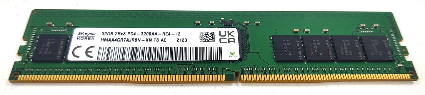 Dell HTPJ7 32GB PC4-25600AA DDR4-3200 2RX8 ECC DIMM