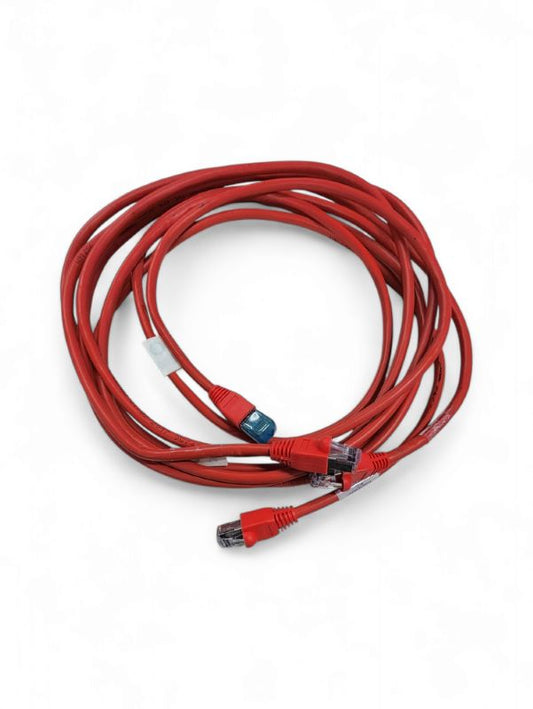 EMC 038-004-436 CAT6 ETHERNET CABLE 8FT (2.5M) RED