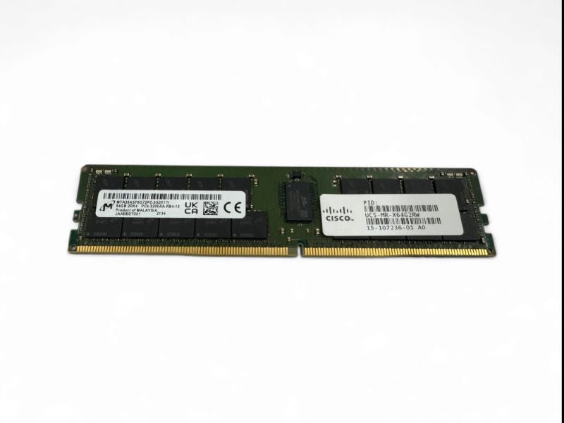 CISCO UCS-MR-X64G2RW 64gb 2Rx4 PC4-25600 3200mhz RDimm