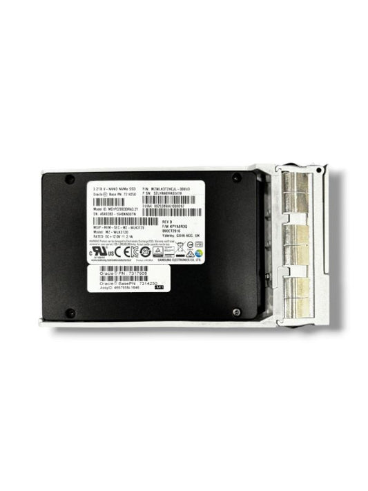 Oracle 7317908 3.2TB NVMe Solid State Drive Assembly