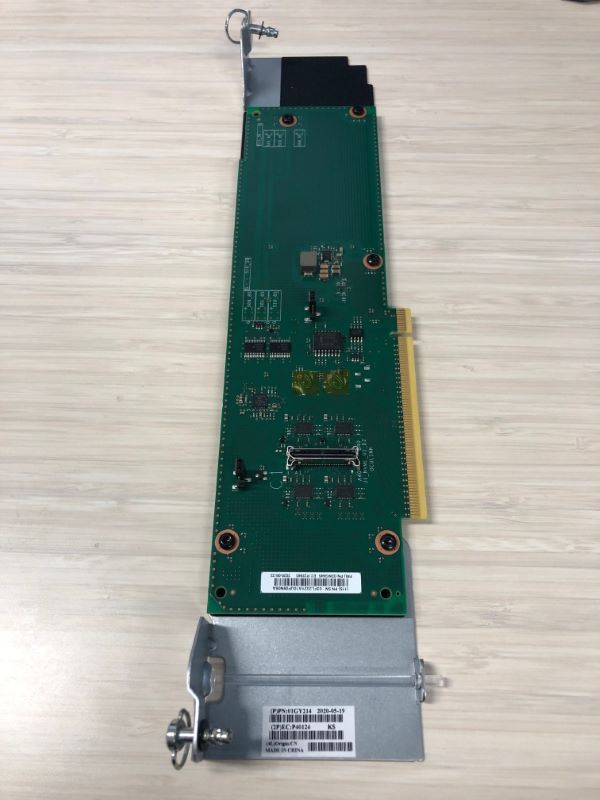 IBM 02WG645 NVMe U.2 pass-thru card (9009-22G or 9223-22S)