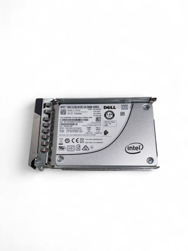 Dell 3RRN8 3.84TB SSD 2.5 SATA 6G RI SSDSC2KB038T7R