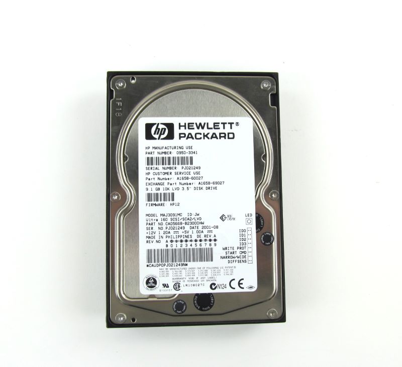 HP A4997A 9.1GB 10K LVD ULTRASCSI2 DISK (AKA A1658-69027)
