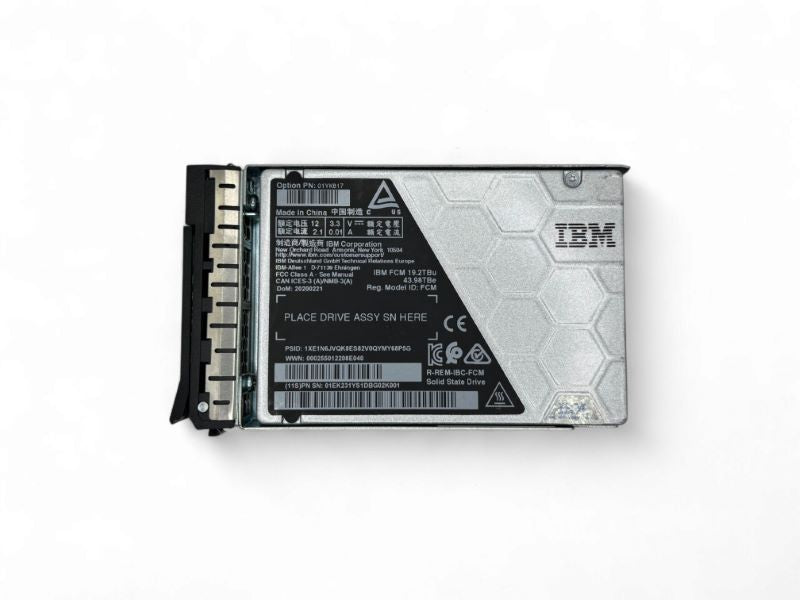 IBM 01YM584 19.2TB 2.5in NVMe Flash drive
