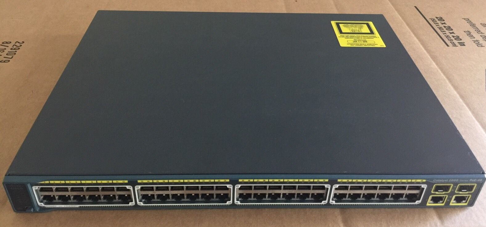 Cisco WS-C2960+48PST-L